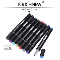 TOUCHNEW Alcohol Markers 168 Full Color Pack for Beginners Kids Students