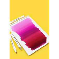 TOUCHNEW T8 Twin Marker 40 Color Animation Design Set for Kids Art Drawing